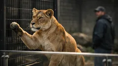Löwengehege im Zoo: Warum ein kleiner Schritt zu nah gefährlich werden kann