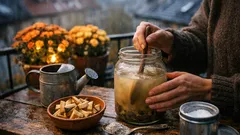 DIY-Turbo-Gießwasser für Chrysanthemen: Rezept mit Bananenschalen, Asche und Natron