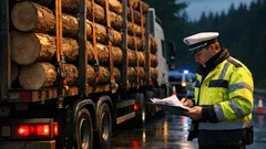 Holztransport ohne Papiere: warum ein fehlender Herkunftsnachweis sofort Alarm auslöst