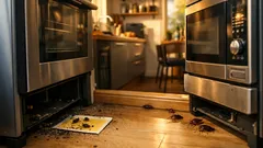 Schaben in der Küche erkennen: 7 Warnzeichen rund um Mikrowelle und Backofen