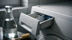 Waschmittelschublade reinigen: so entfernst du Muff und Schimmel mit Essig