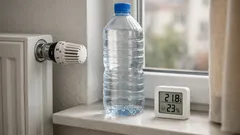 Wasserflasche neben den Heizkörper: spart das wirklich Heizkosten?