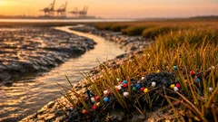 Warum Salzmarschen Mikroplastik filtern können – und was das für Nordsee und Elbe bedeutet