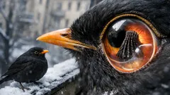 Warum das Vogelauge so scharf sieht: neue Nature-Studie stellt das pecten oculi auf den Kopf