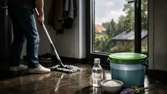 Regenwasser im Feng-Shui: so machst du mit Essig und Salz einen frischen Wohnungs-Reset