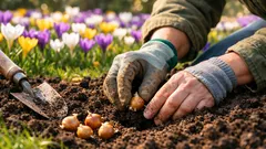 Krokusse pflanzen im Herbst: so gelingt der Blütenteppich im Frühling