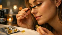 Vitamin-E-Kapseln für Wimpern und Augenbrauen: so klappt die günstige Pflege aus der Apotheke