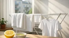 Weiße Wäsche aufhellen ohne Chlor: Zitrone und Sonne als einfaches Hausmittel